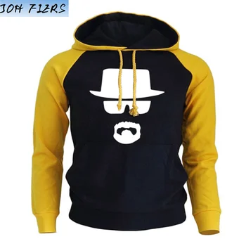 

Fashion Hoodies For Men 2019 New Hot Sale Print Heisenberg Streetwear Hipster Men's Sportswear Sweatshirt Pullover Tracksuits