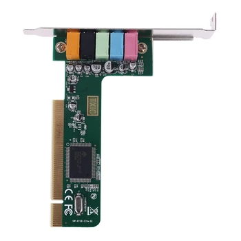 

Classic PCI Surround Sound Card 5.1CH Channel 8738 Chipset Digital Desktop Plug-In Board TXC097A