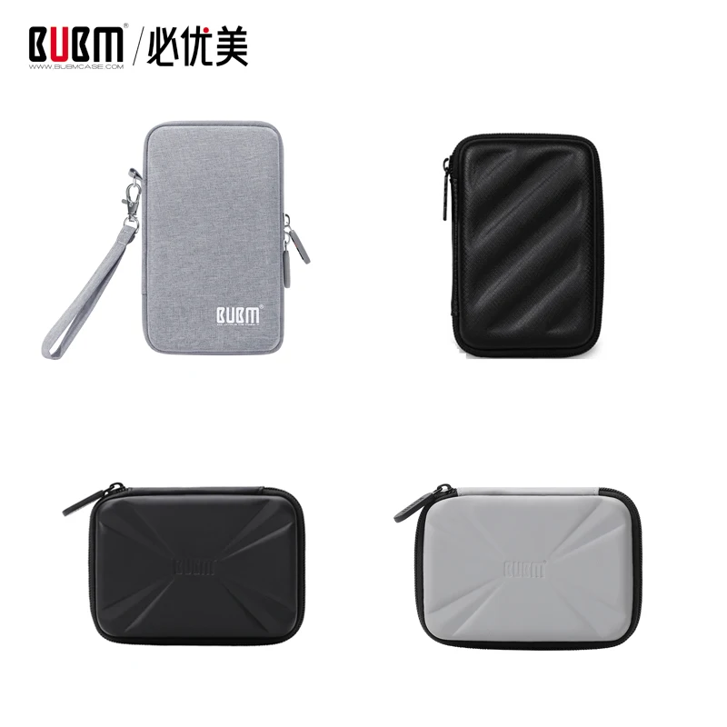Package Bubm-Bag Travel-Organizer Carrying-Case Hard for USB Headphones/sd-Cards Flash