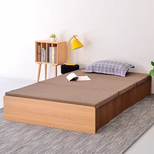 Lit pliant en papier Kraft créatif, gain de place, réception de lit pour enfants, bureau mon pause déjeuner, petit lit temporaire Portable