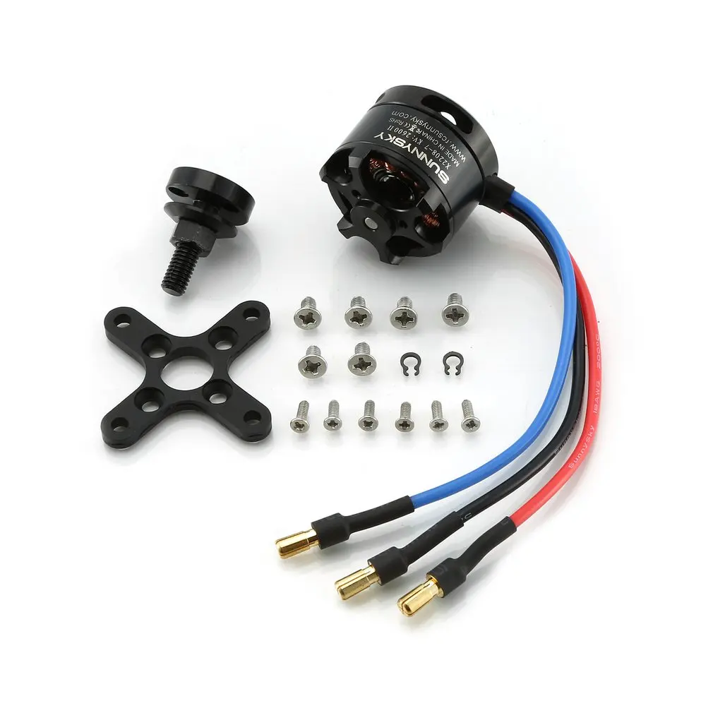 SUNNYSKY X2208 1500KV 2600KVFixed-wing мотор бесщеточный двигатель для многоосевой антенны RC бесщеточный двигатель модель самолета