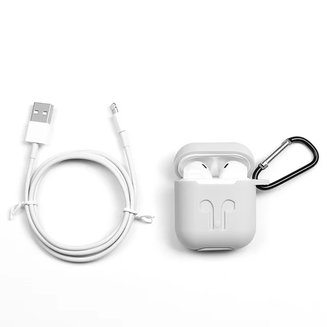 HOCO ES26 Plus TWS Bluetooth наушники 3D стерео звук истинные Беспроводные спортивные наушники сенсорное управление наушники с Чехол - Цвет: white