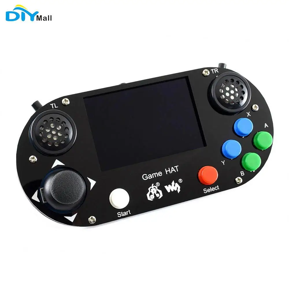 

Waveshare Game Hat for Raspberry Pi A+/B+/2B/3B/3B+ 3.5inch IPS screen 480*320 pixel 60 frame Onboard speaker earphone jack