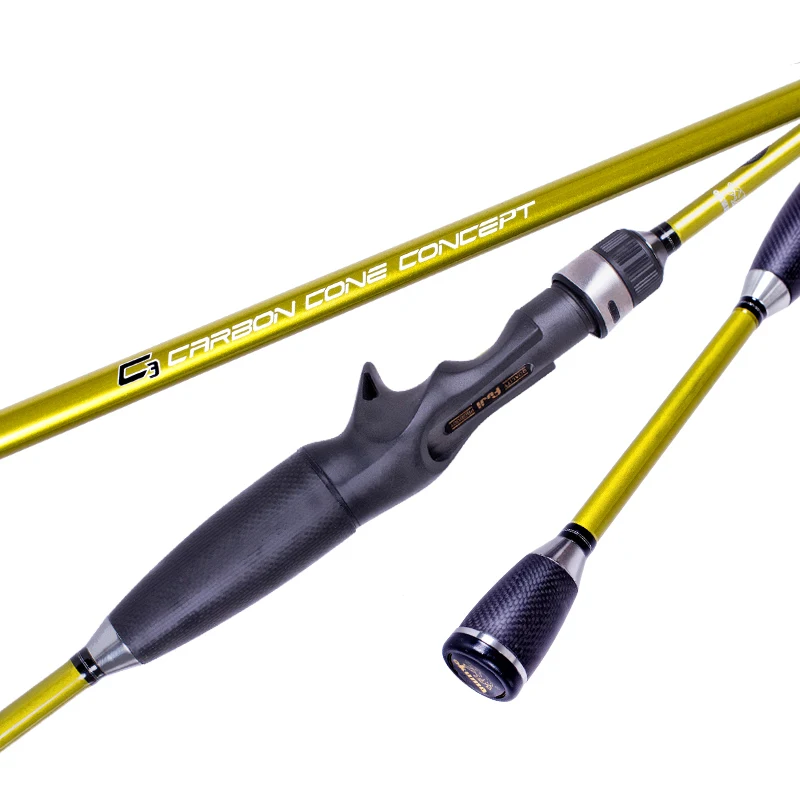 

1.8m1.98m 2.1m Lure Rod ML M MH Power Competition Fishing Canne Spinning Casting Olta Distance Throwing Poles Pesca Fishing Gear