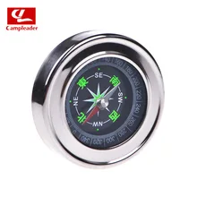 Металлический компас из нержавеющей стали, ручной компас, навигационный инструмент для выживания, инструмент компаса