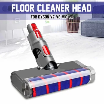 

1Pcs Floor Brush Motor Vacuum Cleaner Brush Head Part Fit for Dyson V7 V8 V10 V11 Vacuum Cleaner Brush Head Accessories Tools