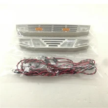 Rc игрушки модель грузовика решетка кузова пластины прожекторы наборы для 1/14 Масштаб дистанционного управления игрушка автомобиль Tamiya FH16 56360 аксессуары части