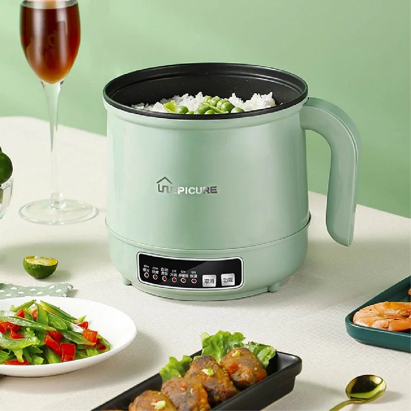 110V Mini Non-Stick Electric Rice Cooker with Steamer Double Layer Smart  Rice Cooker Electric Hot Pot