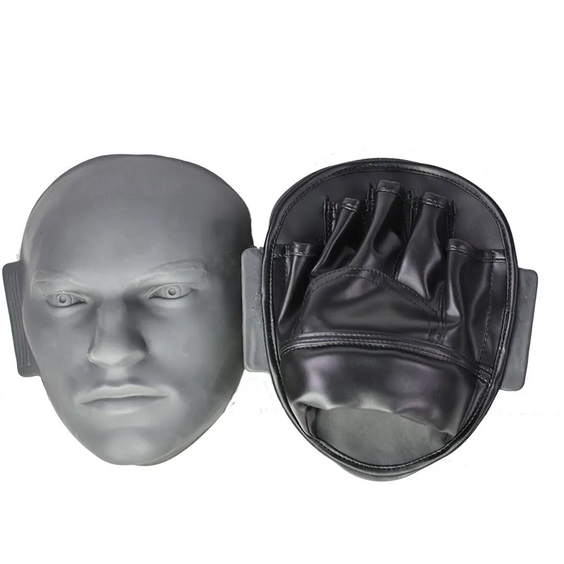 

Durable, realistic Human Face Mitt Boxing Kicking Pad MMA Taekwondo Jab Fight Sparring Training Pressure Relief Punching Target