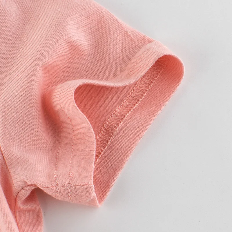 Новинка футболка для девочек популярная хлопковая с коротким рукавом детская