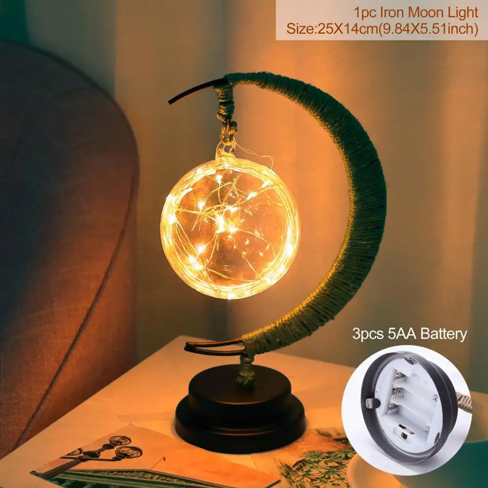 QIFU ИД Мубарак светильник украшения на Рамадан Карим Декор Исламские мусульманские Вечерние украшения Рамадан и Ид украшения Ид Аль Адха - Цвет: Warm White Ball