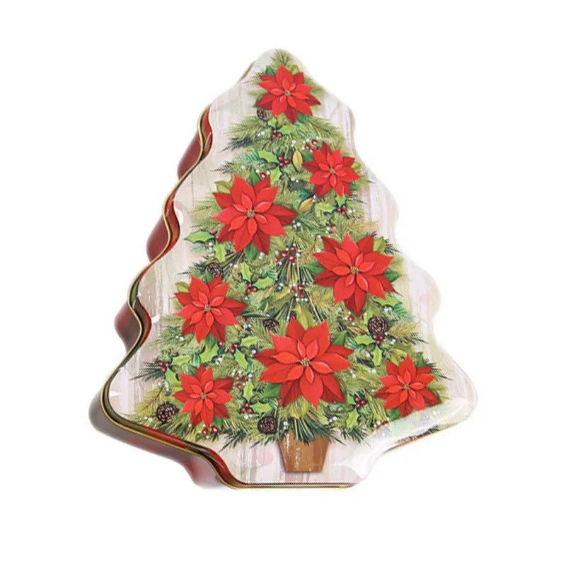 18x15x6.5cm 1pc Рождественский Рисунок жестяная коробка мультфильм конфеты коробка розовый чай горшок для конфет и печенья коробка вечерние хранение подарочной коробки случае случайный цвет - Цвет: 18x15x6.5cm 1pc