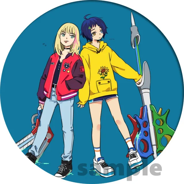 Cartoon WONDER EGG PRIORITY Ohto Ai Cosplay Badge Brooch Pin Anime Accessories For Clothes Backpack Decoration gift 5