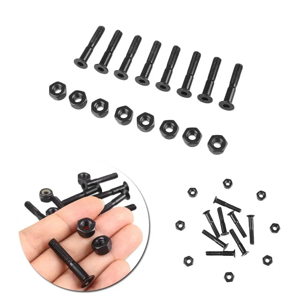 8 шт./лот 29 мм Оборудование для скейтборда металлические гвозди Болт Винты