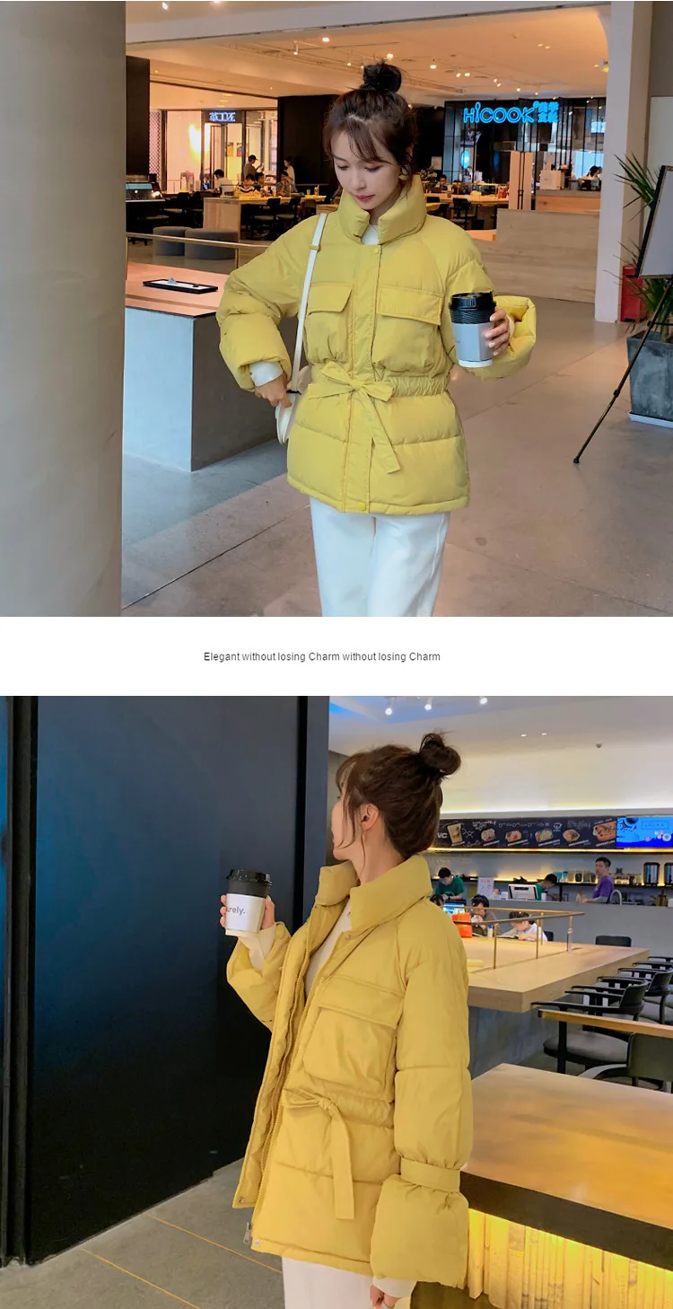 Abrigos Mujer Invierno Short Winter Jacket Women Fur Cotton Padded Jacket Female Parka Womens Jacket Winter Coat for Woman
