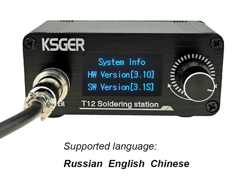KSGER T12 Мини паяльная станция STM32 V3.1S OLED DIY ручка из алюминиевого сплава электрические инструменты держатель авто-сна T12 железные наконечники