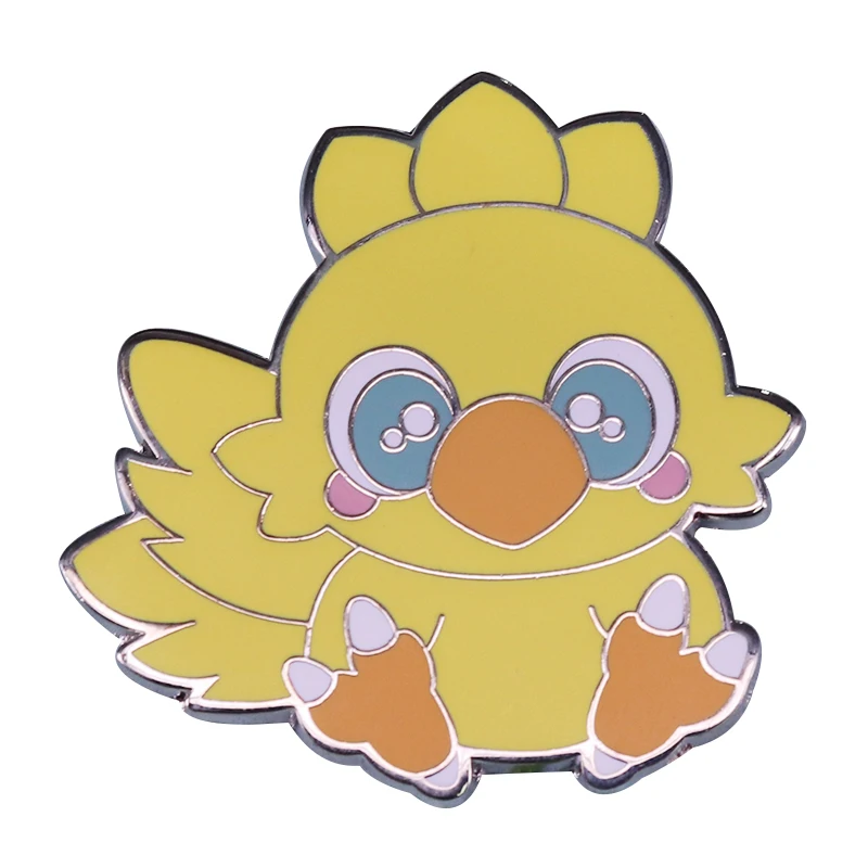 Final Fantasy Chocobo значки милые геймерские колготки гольфы|Броши| |