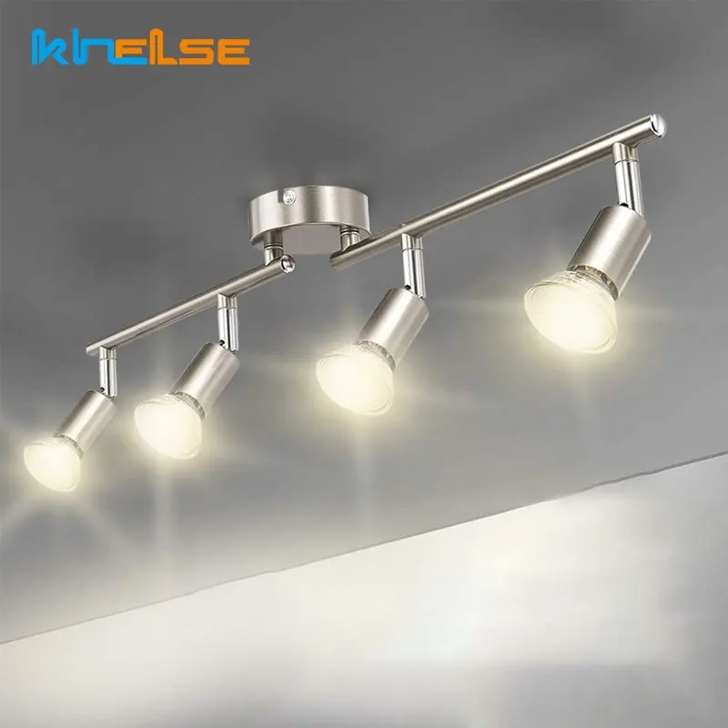 

Rotatable Showcase Lamp GU10 Led Bulbs Kitchen Led Ceiling Lights Angle Adjustable Living Room Cabinet LED Lampara Spot Lighting