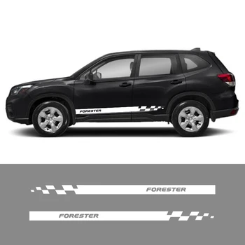 

2 PCS Car Vinyl Side Stripes Stickers Auto Graphics Decals For Subaru Forester