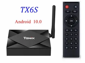 

Android 10.0 Tanix TX6S TV Box Allwinner H616 Quad Core 4G RAM 32GB 64GB ROM 2.4G/5GHz Wifi Bluetooth 6K H.265 Media Player