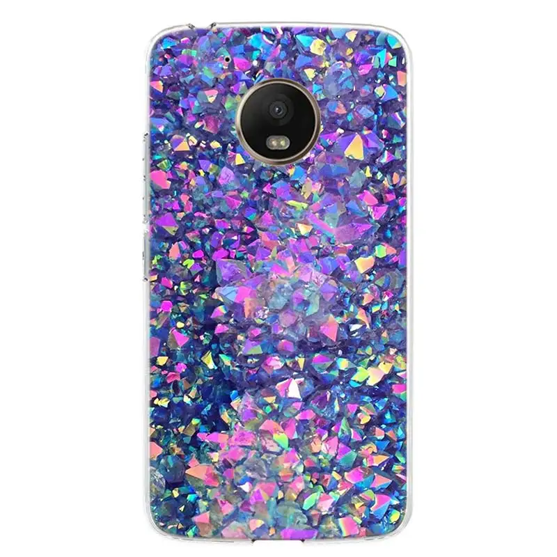 TW189-6 Стразы, Роскошный чехол для телефона Motorola Moto G7 G6 G5S G5 E4 Plus G4 E5 Play power, Европейский подарок, чехол с рисунком - Color: TW189-6