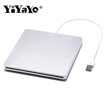 

YiYaYo USB 3.0/2.0 Type C External DVD Drive DVD RW Burner Writer CD ROM Player Optical Drive for Apple MAC OS Laptop Windows