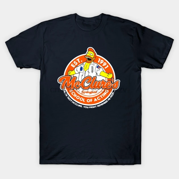 Men tshirt You might remember me from my school of acting Cartoon T Shirt Printed T-Shirt tees top | Мужская одежда