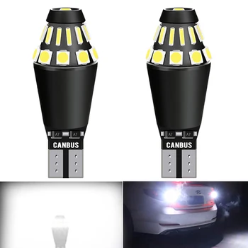 

2x T15 W16W LED Bulbs Canbus Error Free For BMW VW Mercedes Audi A3 8P A4 6B BMW E60 E90 921 912 W16W Car Reverse Lamp