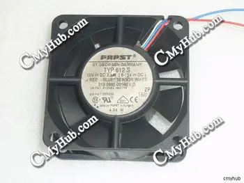 

For PAPST TYP612S 013-2892-001 DC12V 2.5W 6025 6CM 60mm 60x60x25mm 3Pin 3Wire Cooling Fan