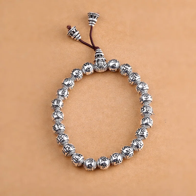Thai silver boutique bracelet woman 990 sterling silver women