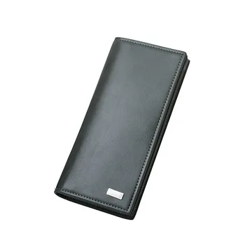

Fashion long wallet men's wallet business clutch leather purse for male fashion man card holder High capacity