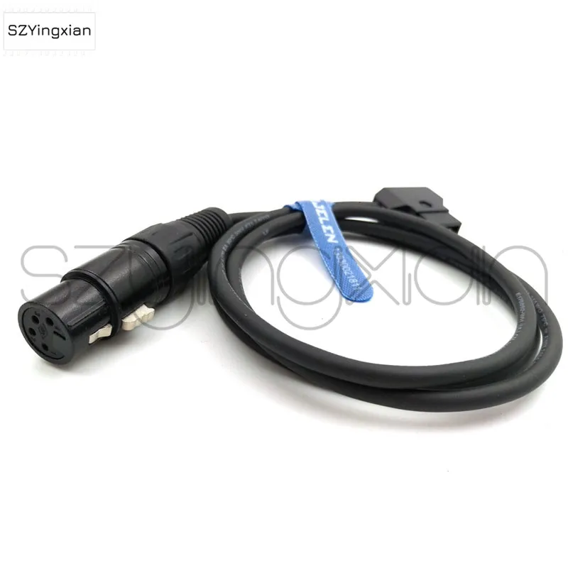 Xlr 4-Pin Femmina A D-Tap Sony Venice F55 Sxs Camera Practice Lite 602 Slr Camera Cavo Di Alimentazione