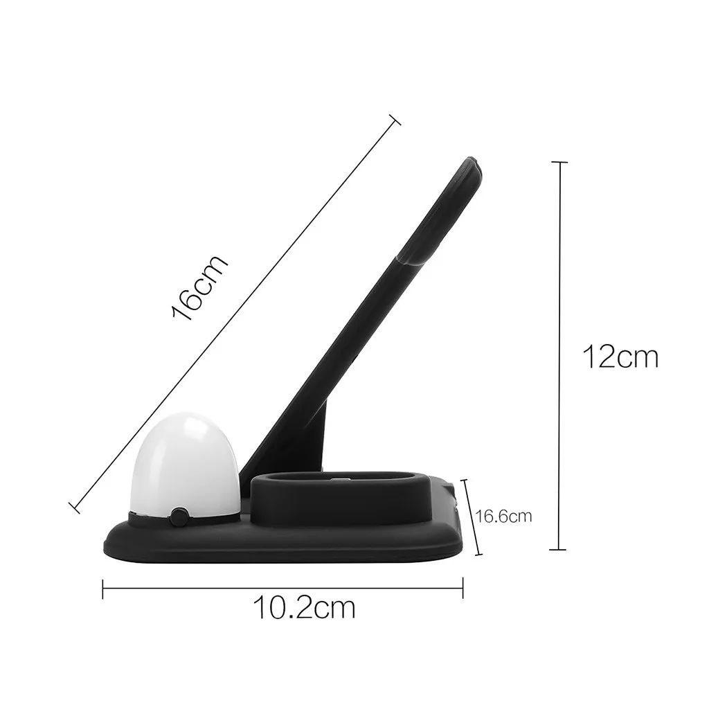 Wireless Charger Phone Holder Stand Dock Station For Apple Watch 4 3 2 Iphone 11 Pro Max XS MAX XR IWatch Airpods With light