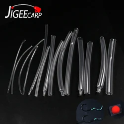 Tube rétractable en silicone pour la pêche de la carpe,outil transparent avec plateforme Chod, 50 pièces, 