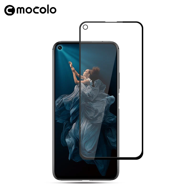 Защитная пленка для Huawei Honor 20 Mocolo Lite 20i закаленное стекло с полным приклеиванием Pro