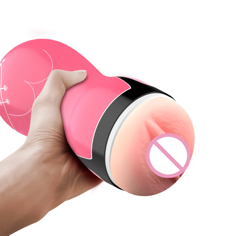 FOX Sex Toys For Men Vagina Real Pussy Male Masturbator Cup For Man Fleshlight Transparent Adult Exercise Sex Dolll For Men