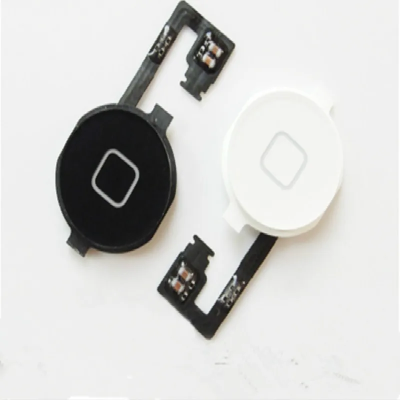1Pcs Original New Home Button Assembly Flex Cable Sensor Ribbon Complete Parts For iPhone 4S Compatible: for | Мобильные телефоны и