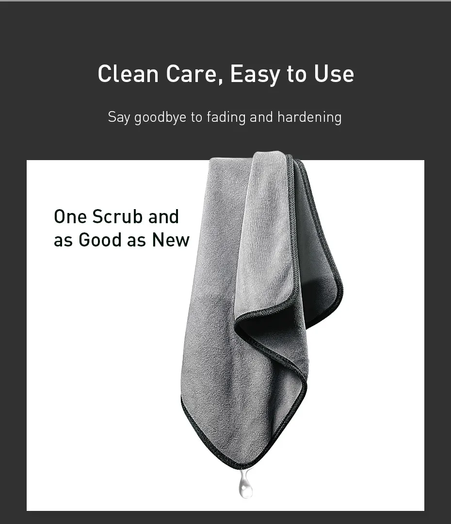 Gadgetoo Baseus Microfiber Auto Cleaning Drying Cloth Car Washing Towels (2Pc)