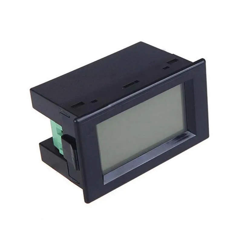 

D85-2042A LCD Dual Display Digital Ammeter Voltmeter AC Volt Current Meter Black