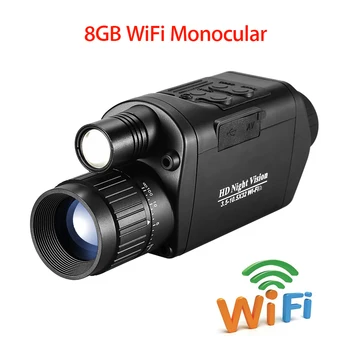 

WiFi Digital Vision Night 200M Outdoor Monoculars Telescope Binoculars Photo Video Recording Zoom Optics Infrared Hunting Camera