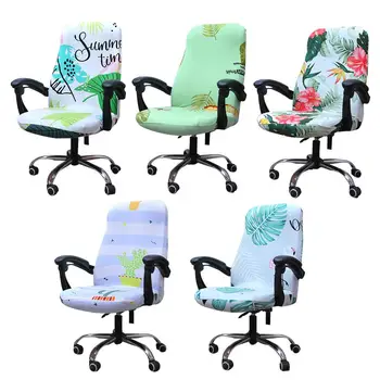 

Computer Chair Cover Computer Office Chair Cover Office Chair Cover Office Stretch Armchair Cover Boss Chair Cover Stretch Cotto
