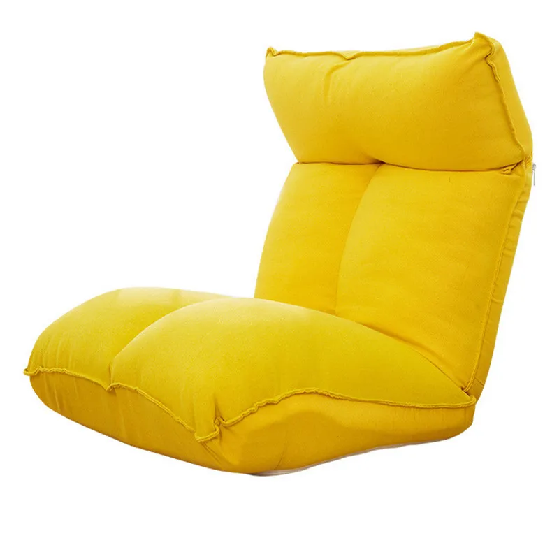 Adjustable Floor Chair For Balcony Bay Window Lounge Chaise Backrest 14