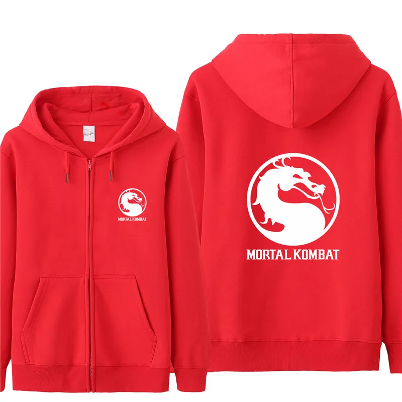 Осенняя Толстовка Mortal Kombat, Мужская модная толстовка, пуловер, флисовый пуловер, унисекс, Мужская толстовка Mortal Kombat, толстовки HS-030 - Цвет: as picture