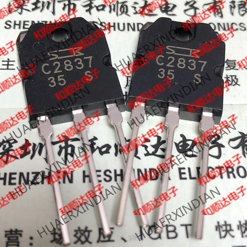 5 шт., новые оригинальные кнопки C2837 2SC2837 TO-3P 150V 10A на