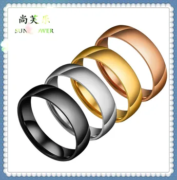 

Europe and America Arc Five-Color Shiny Side Love Refers to Spherical Stainless Steel Custom Ring Male High-End Ring 2020