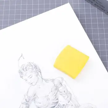 

Plastic Art Eraser Rofessional Senior Drawing Plasticine For Sketch Pencil Stationery Escolar Art Drawing Material Papelari F5M3