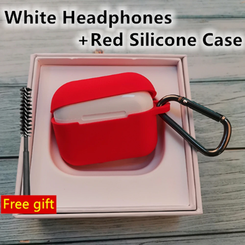 white-red case AirPoc 3 TWS gps позиционирование+ изменение имени умный датчик Bluetooth наушники гарнитура pk i3000 i90000 pro i99999 I100000 i200000tws - Цвет: white-red case