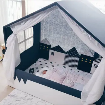

Kids Tent Safe Fence for Babies Crib Baby Bed Bumper Fence Protector Infant Room Decor Kid Room Decoration Home Accessory HM0033