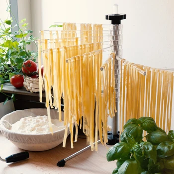 

Spaghetti Tools Manual Rotation Non Slip Home Easy Clean Stand Noodle Holder Pasta Drying Rack Accessories Foldable Kitchen