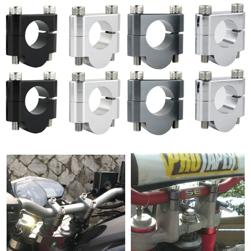 22 мм 7/8 &quotCNC алюминиевый руль Riser зажимы для Honda CB1000R CB1000 CB1300 NC700S NC750S NC750 CBF1000 CBF500 CBF600